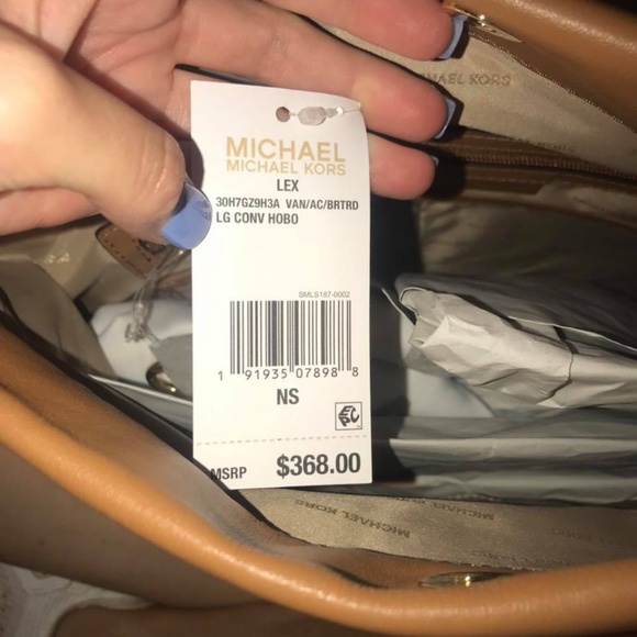 NWT MICHAEL Michael Kors Signature Lex Large Hobo - Picture 3 of 4